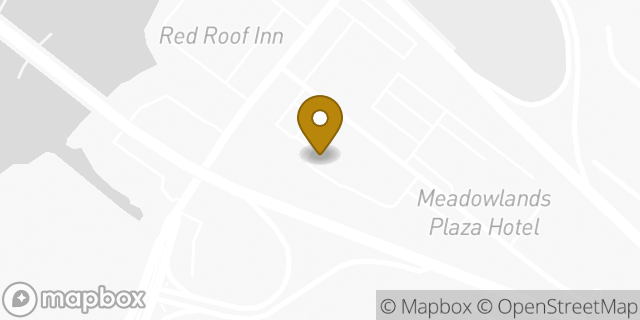 Map showing the location of Dunkin' in Secaucus, NJ 07094