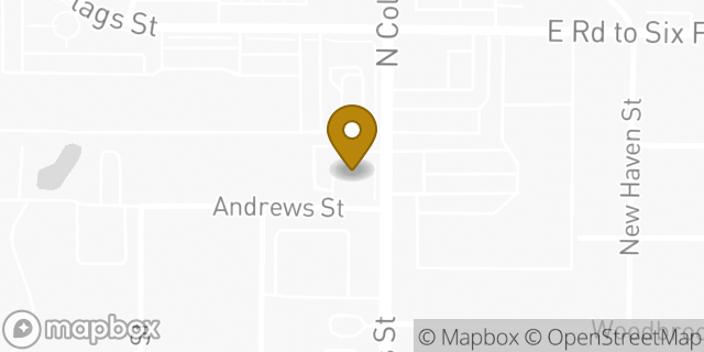 Map showing the location of Regions Bank in Arlington, TX 76011