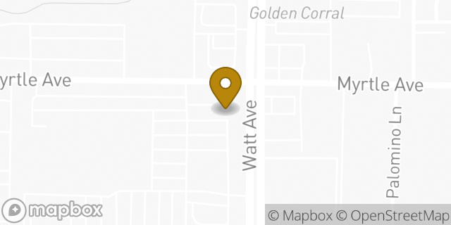 Map showing the location of Subway in North Highlands, CA 95660