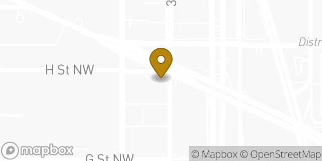 Map showing the location of Coinme in Washington, DC 20001