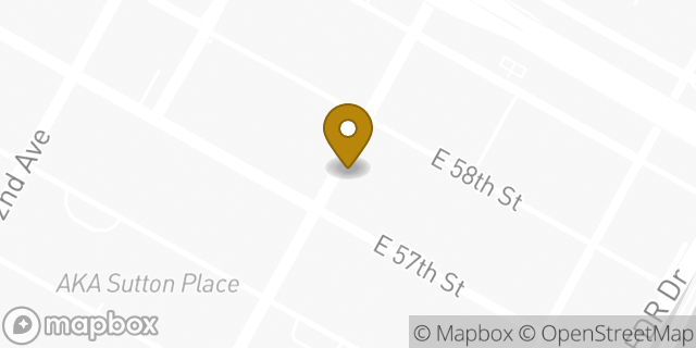 Map showing the location of Walgreens in New York, NY 10022