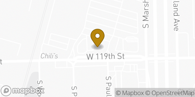 Map showing the location of Subway in Chicago, IL 60643