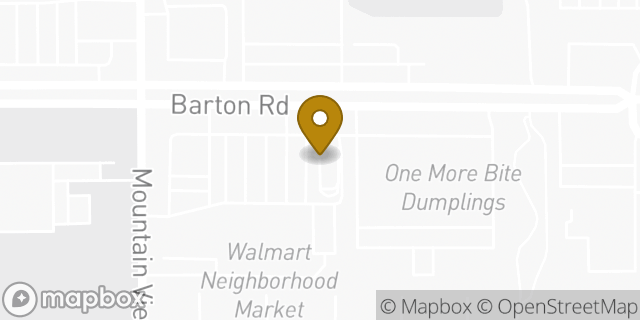 Map showing the location of McDonald's in Loma Linda, CA 92354