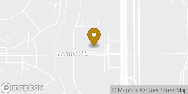 Map showing the location of Starbucks in Orlando, FL 32827