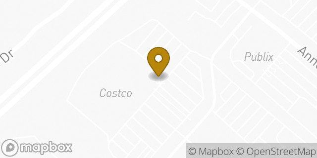 Map showing the location of Costco in Nashville, TN 37209