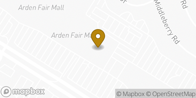 Map showing the location of Sunglass Hut At Macy's in Sacramento, CA 95815