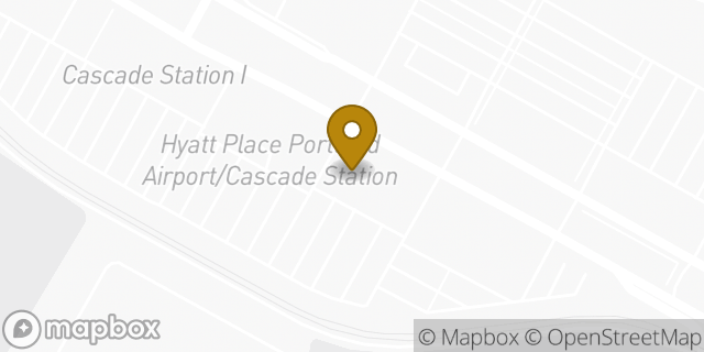 Map showing the location of Buffalo Wild Wings in Portland, OR 97220