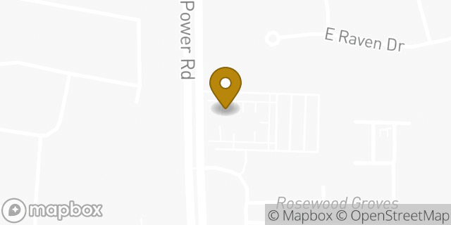 Map showing the location of The Church of Jesus Christ of Latter-day Saints in Queen Creek, AZ 85142