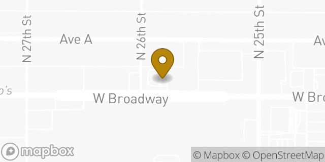 Map showing the location of Starbucks in Council Bluffs, IA 51501