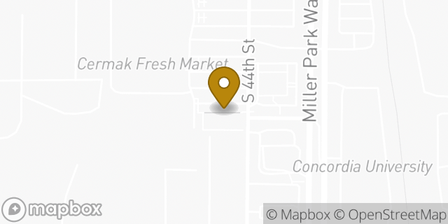 Map showing the location of Subway in West Milwaukee, WI 53214
