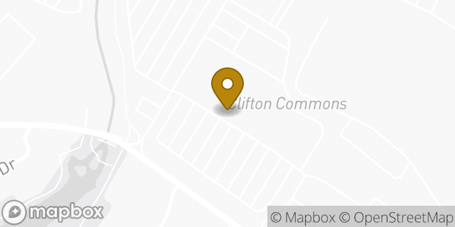 Map showing the location of Starbucks in Clifton, NJ 07014