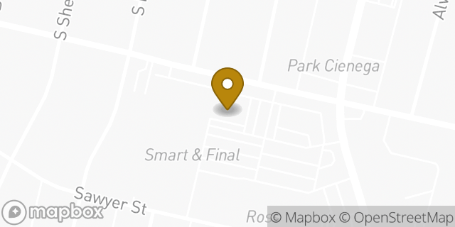 Map showing the location of Baskin Robbins in Los Angeles, CA 90035
