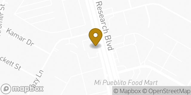 Map showing the location of Enterprise in Austin, TX 78758