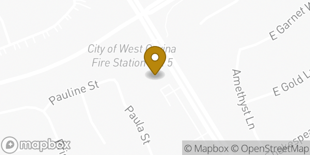 Map showing the location of West Covina KinderCare in West Covina, CA 91792