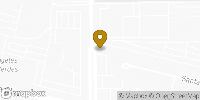 Map showing the location of Starbucks in Torrance, CA 90501