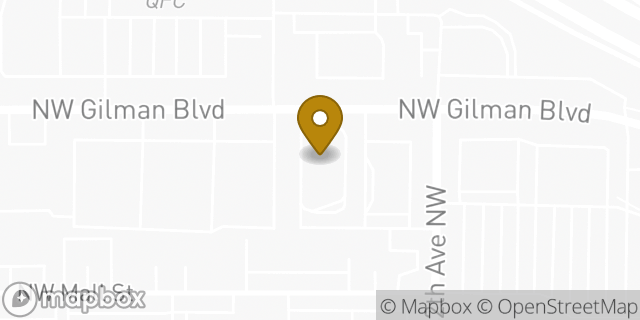 Map showing the location of McDonald's in Issaquah, WA 98027