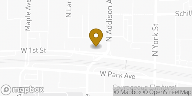 Map showing the location of HOTWORX - Elmhurst, IL in Elmhurst, IL 60126