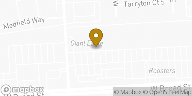 Map showing the location of Amazon Locker - Ashitha in Columbus, OH 43228