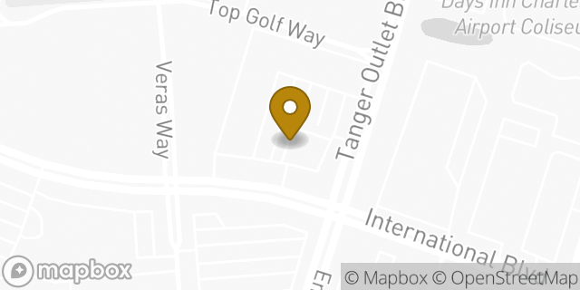 Map showing the location of Starbucks in North Charleston, SC 29418