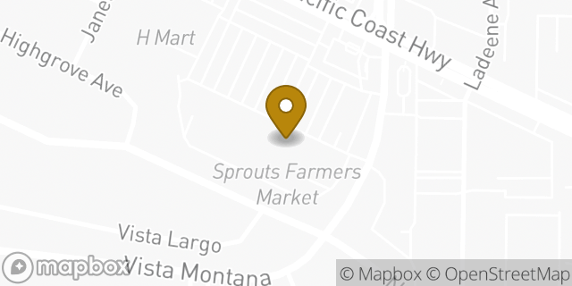 Map showing the location of Sprouts Farmers Market in Torrance, CA 90505