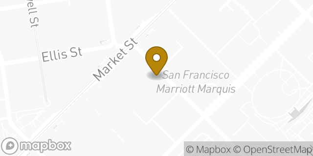 Map showing the location of The Container Store in San Francisco, CA 94103