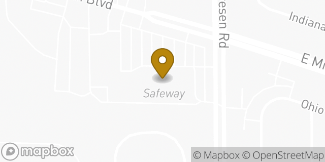 Map showing the location of Safeway in Vancouver, WA 98661