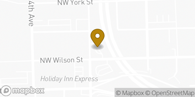 Map showing the location of Portland, OR (Nw 23rd) in Portland, OR 97210