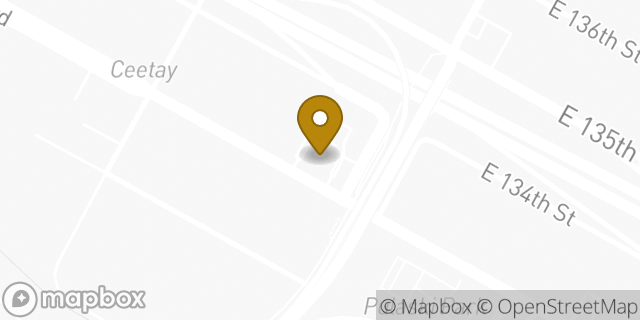 Map showing the location of McDonald's in Bronx, NY 10454