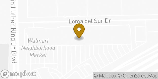 Map showing the location of Marshalls in El Paso, TX 79934