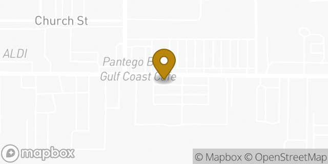 Map showing the location of Bank of America Drive-Thru ATM | Park Row in Pantego, TX 76013