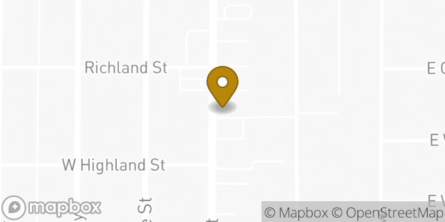 Map showing the location of Oc Community Pharmacy in Santa Ana, CA 92701
