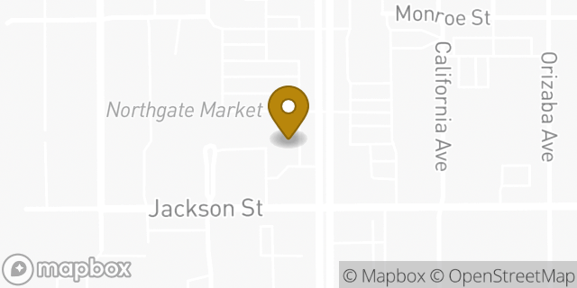 Map showing the location of Subway in Paramount, CA 90723