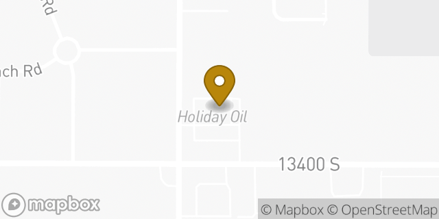 Map showing the location of Amazon Locker - Loaf in Herriman, UT 84096
