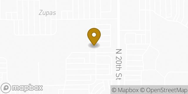 Map showing the location of Panera Bread in Phoenix, AZ 85016
