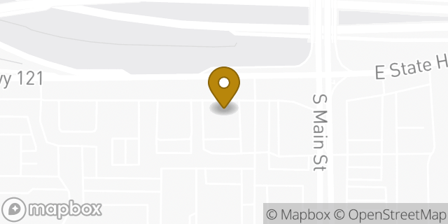 Map showing the location of Olive Garden in Grapevine, TX 76051