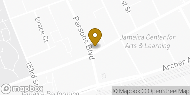 Map showing the location of McDonald's in Jamaica, NY 11432