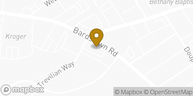 Map showing the location of HOTWORX in Louisville, KY 40205