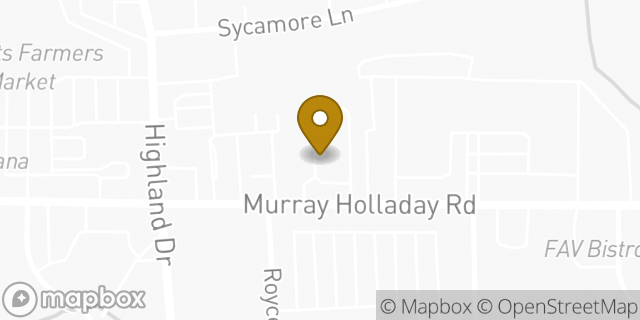 Map showing the location of McDonald's in Holladay, UT 84117