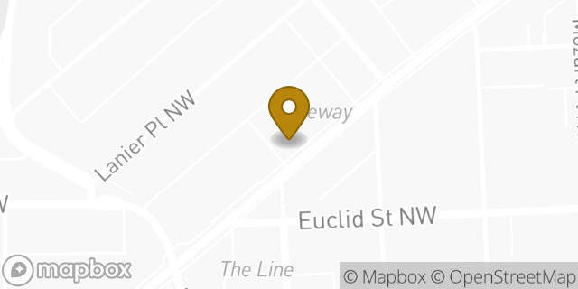 Map showing the location of CVS Pharmacy in Washington, DC 20009