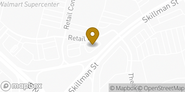Map showing the location of Whataburger in Dallas, TX 75231
