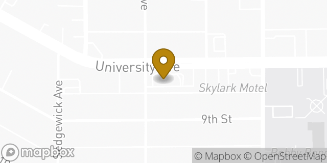 Map showing the location of McDonald's in Riverside, CA 92507