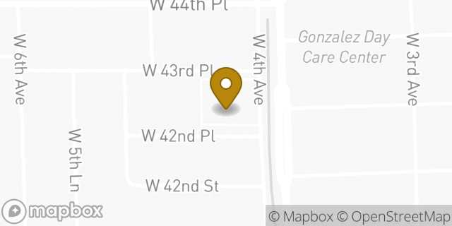 Map showing the location of The Church of Jesus Christ of Latter-day Saints in Hialeah, FL 33012