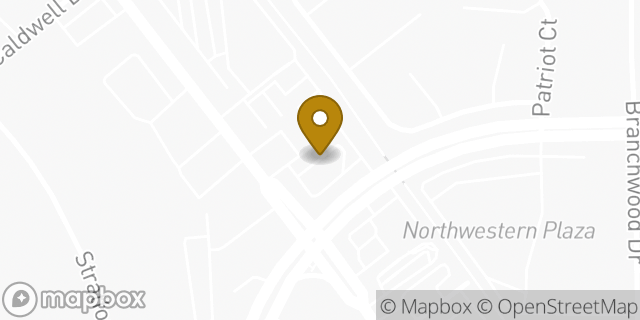 Map showing the location of McDonald's in Greensboro, NC 27408