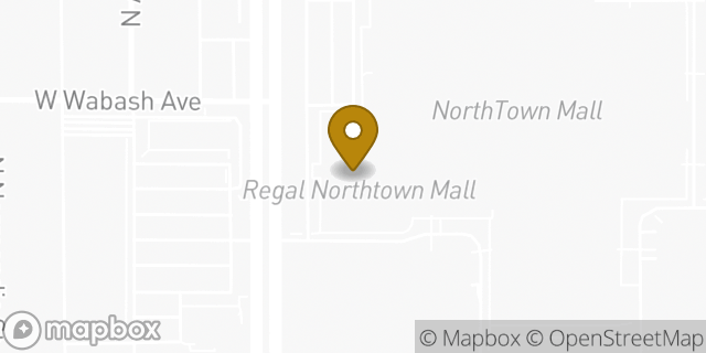 Map showing the location of Marshalls in Spokane, WA 99207