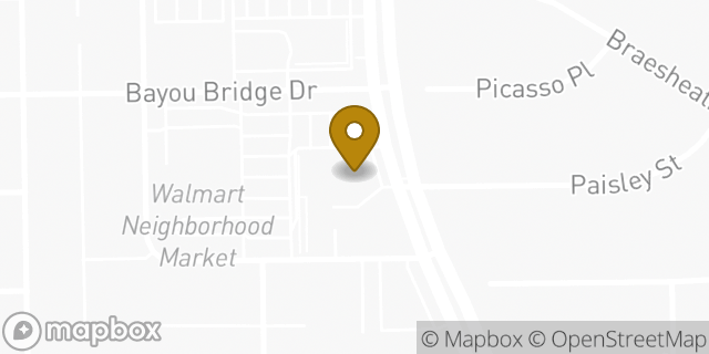Map showing the location of The UPS Store in Houston, TX 77096