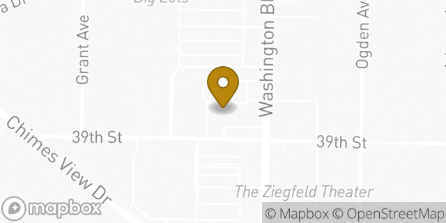 Map showing the location of McDonald's in South Ogden, UT 84403