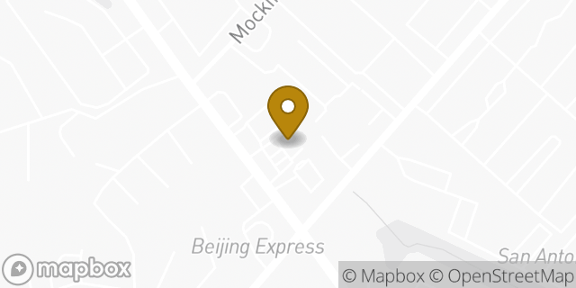 Map showing the location of Amazon Locker - Yolk in San Antonio, TX 78229