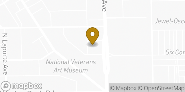 Map showing the location of Walgreens in Chicago, IL