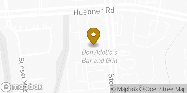 Map showing the location of HOTWORX in San Antonio, TX 78258