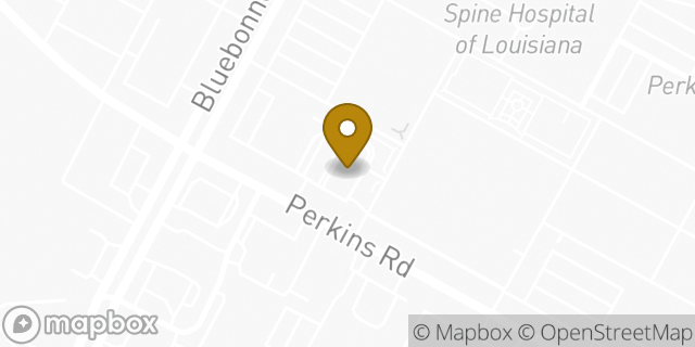 Map showing the location of McDonald's in Baton Rouge, LA 70810